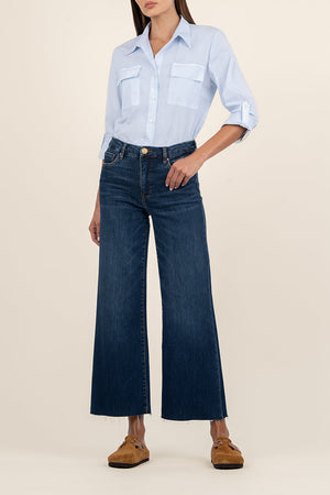 KUT Meg Wide Leg Jeans - Exhibited-Denim-Vixen Collection, Day Spa and Women's Boutique Located in Seattle, Washington
