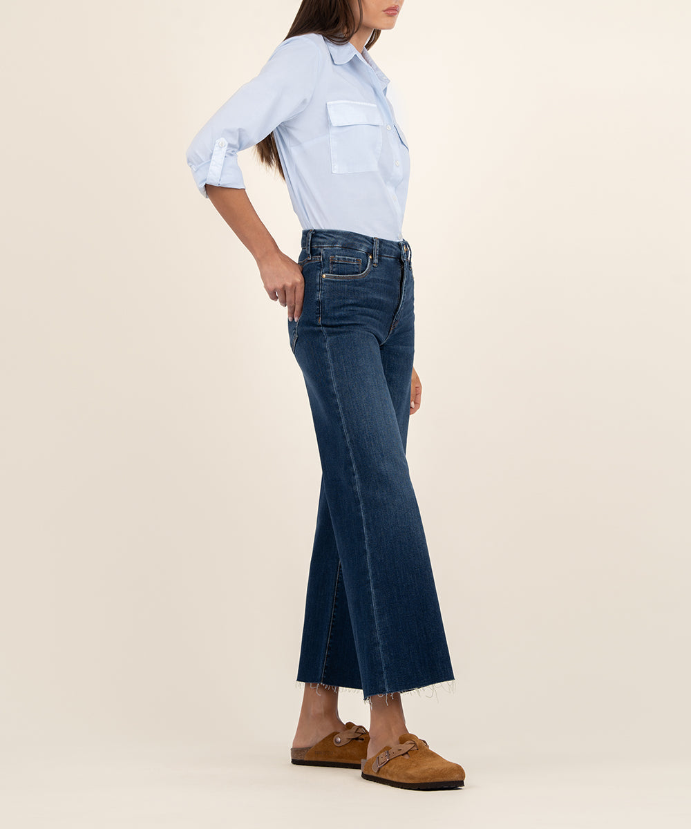 KUT Meg Wide Leg Jeans - Exhibited-Denim-Vixen Collection, Day Spa and Women's Boutique Located in Seattle, Washington