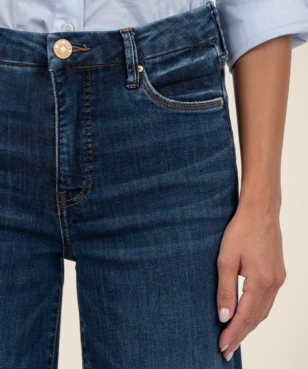 KUT Meg Wide Leg Jeans - Exhibited-Denim-Vixen Collection, Day Spa and Women's Boutique Located in Seattle, Washington