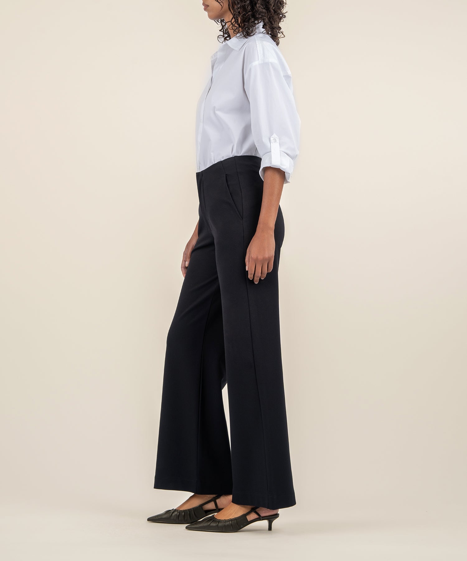 KUT Meg Wide Leg Trouser Pants-Pants-Vixen Collection, Day Spa and Women's Boutique Located in Seattle, Washington