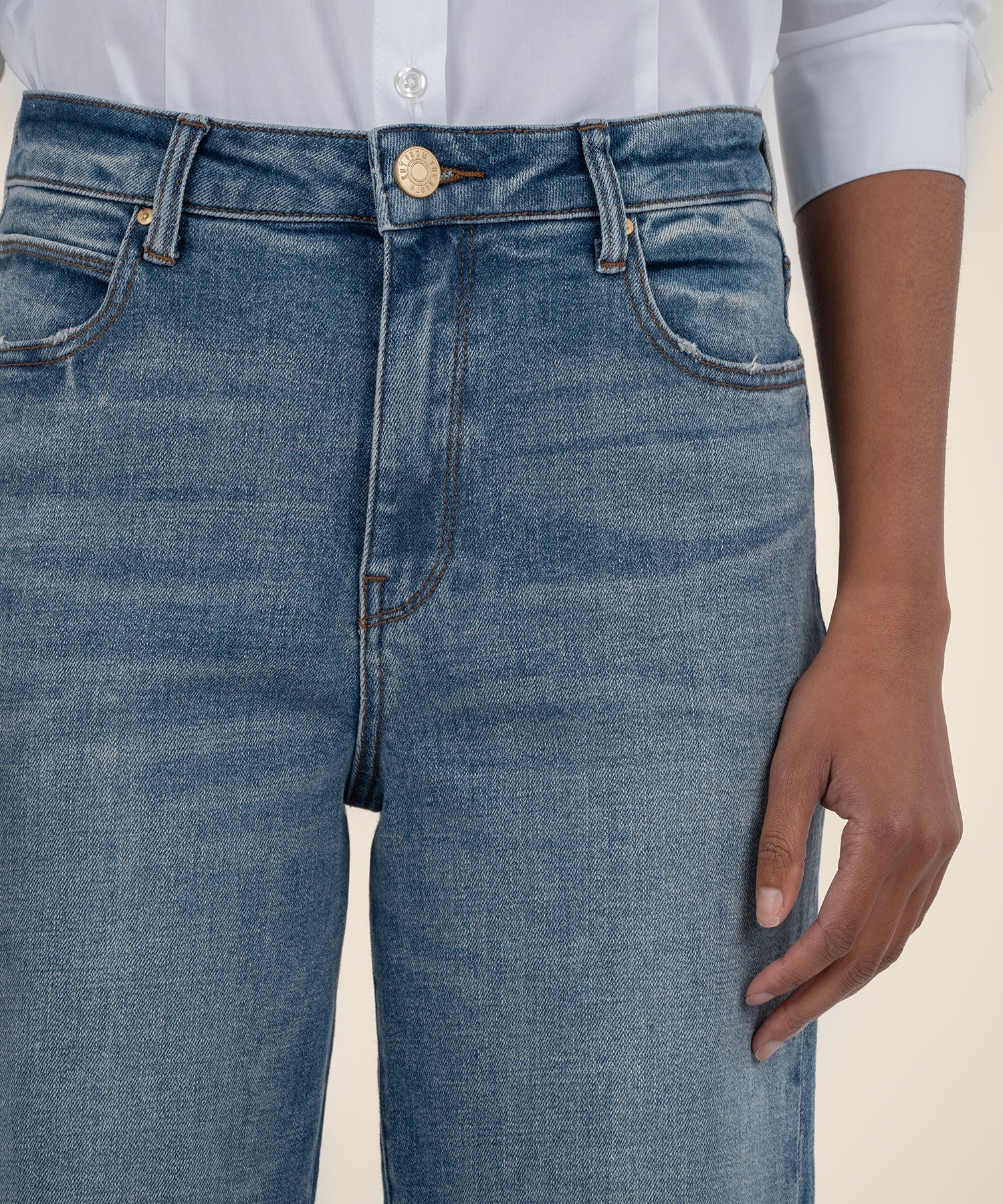 KUT Sienna High Rise Wide Leg-Denim-Vixen Collection, Day Spa and Women's Boutique Located in Seattle, Washington