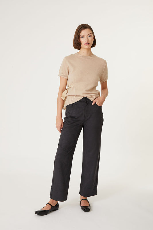 Andie Faux Suede Pant-Pants-Vixen Collection, Day Spa and Women's Boutique Located in Seattle, Washington