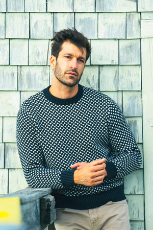 Edgartown Seawell™ Crew-Men's Tops-Vixen Collection, Day Spa and Women's Boutique Located in Seattle, Washington