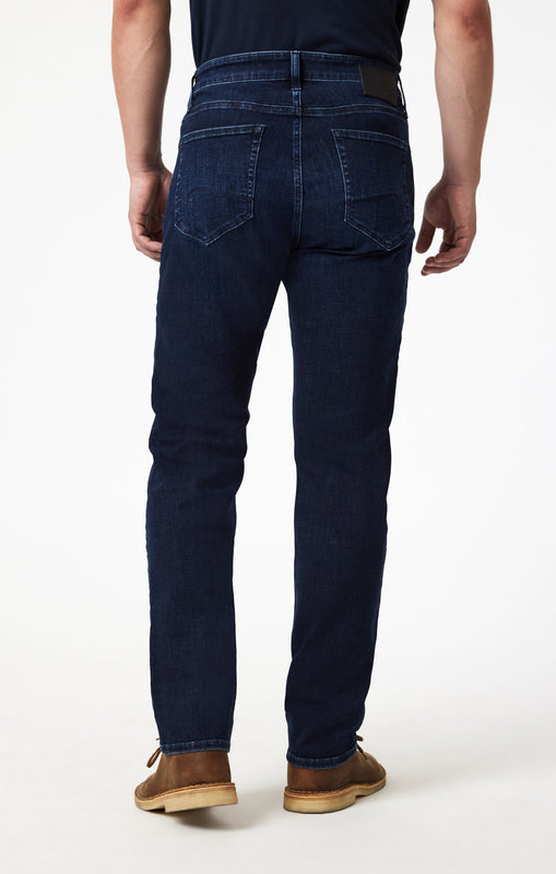 Zach Deep Brushed Feather Blue Pants-Men's Bottoms-Vixen Collection, Day Spa and Women's Boutique Located in Seattle, Washington