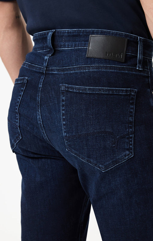 Zach Deep Brushed Feather Blue Pants-Men's Bottoms-Vixen Collection, Day Spa and Women's Boutique Located in Seattle, Washington