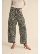 Animal Instinct Barrel Pants-Pants-Vixen Collection, Day Spa and Women's Boutique Located in Seattle, Washington