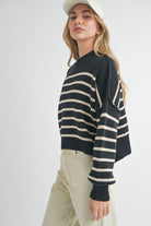 Winona Mock Neck Sweater-Sweaters-Vixen Collection, Day Spa and Women's Boutique Located in Seattle, Washington