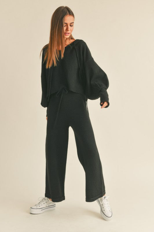 Elegant Lounge Sweater Pants-Pants-Vixen Collection, Day Spa and Women's Boutique Located in Seattle, Washington