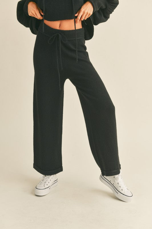 Elegant Lounge Sweater Pants-Pants-Vixen Collection, Day Spa and Women's Boutique Located in Seattle, Washington