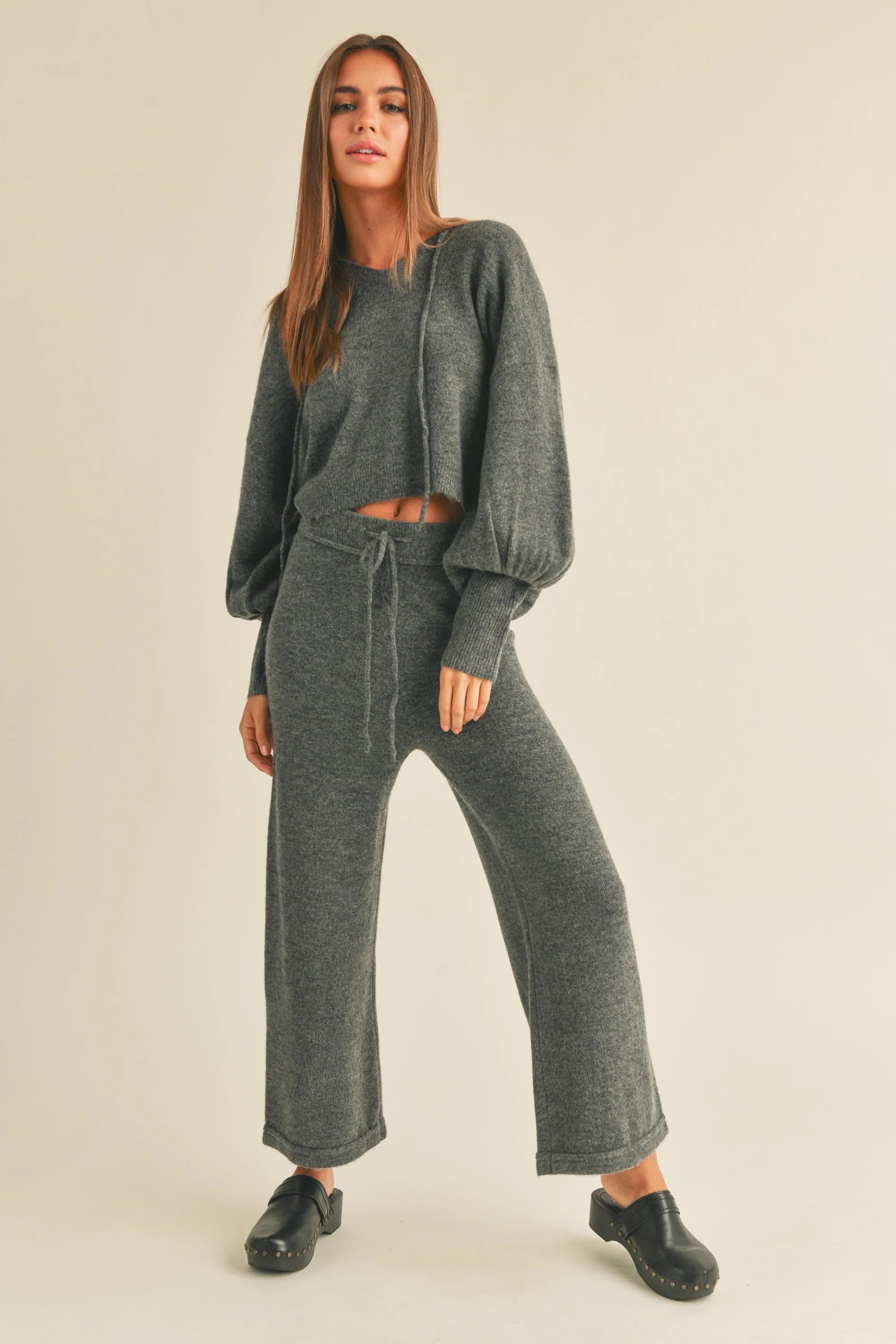Elegant Lounge Sweater Pants-Pants-Vixen Collection, Day Spa and Women's Boutique Located in Seattle, Washington