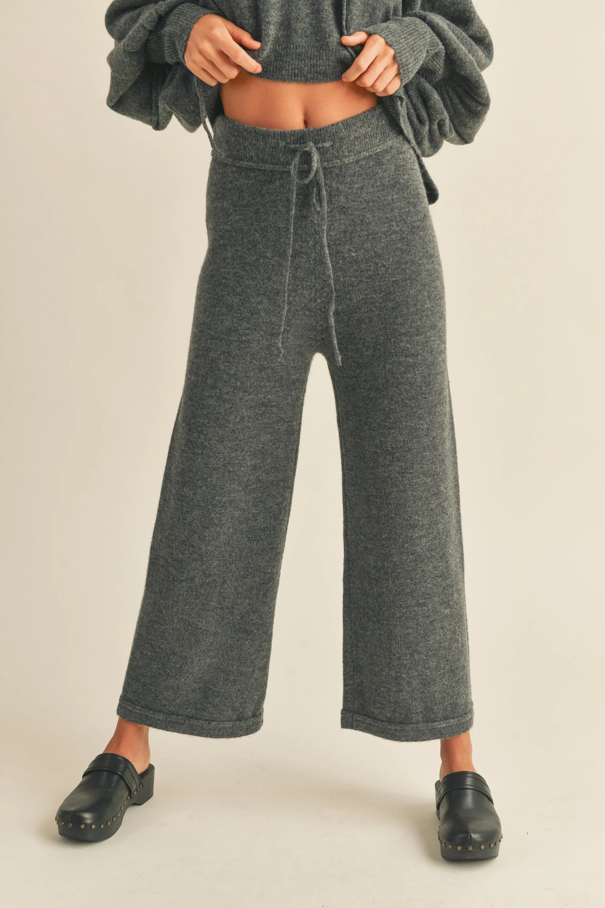 Elegant Lounge Sweater Pants-Pants-Vixen Collection, Day Spa and Women's Boutique Located in Seattle, Washington
