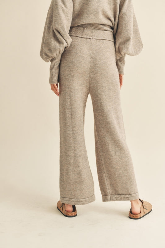 Elegant Lounge Sweater Pants-Pants-Vixen Collection, Day Spa and Women's Boutique Located in Seattle, Washington