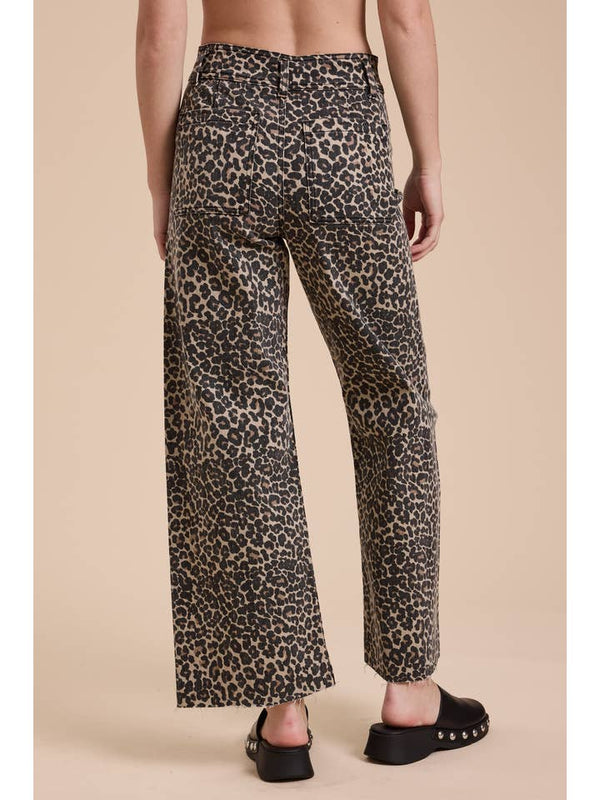 Wild & Wide Leopard Pants-Pants-Vixen Collection, Day Spa and Women's Boutique Located in Seattle, Washington