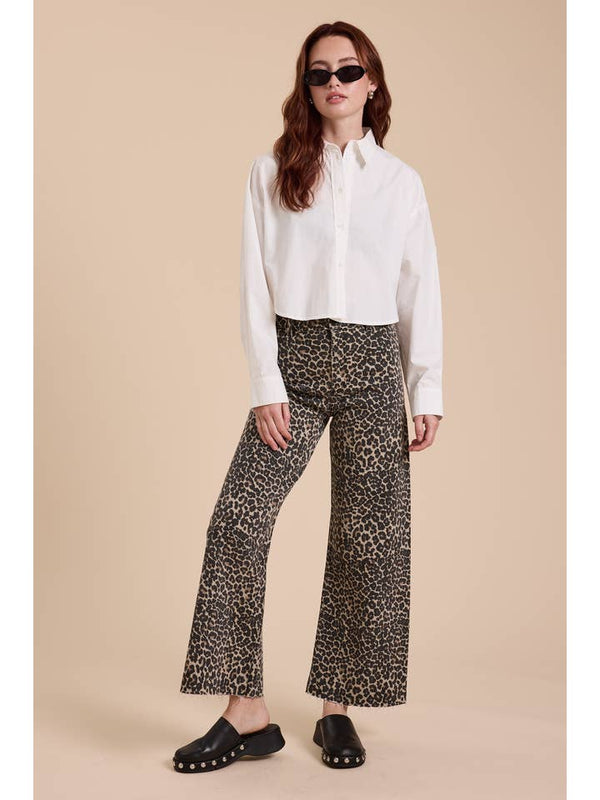 Wild & Wide Leopard Pants-Pants-Vixen Collection, Day Spa and Women's Boutique Located in Seattle, Washington
