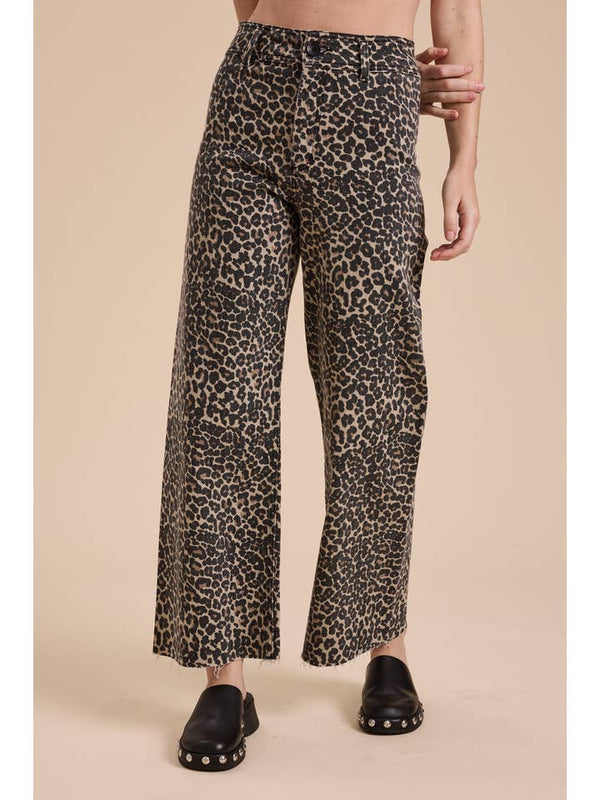 Wild & Wide Leopard Pants-Pants-Vixen Collection, Day Spa and Women's Boutique Located in Seattle, Washington