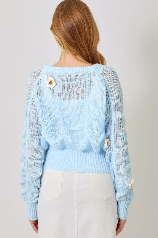 Super Bloom Cardigan-Sweaters-Vixen Collection, Day Spa and Women's Boutique Located in Seattle, Washington