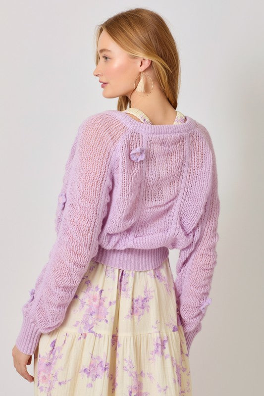 Super Bloom Cardigan-Sweaters-Vixen Collection, Day Spa and Women's Boutique Located in Seattle, Washington