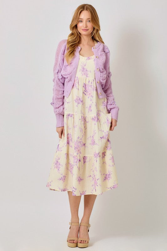 Super Bloom Cardigan-Sweaters-Vixen Collection, Day Spa and Women's Boutique Located in Seattle, Washington