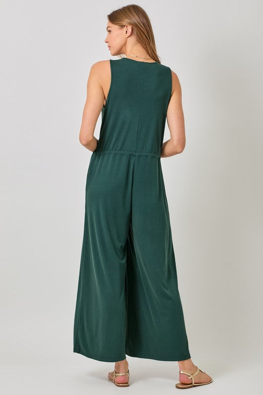 Drift & Drape Jumpsuit-Jumpsuits-Vixen Collection, Day Spa and Women's Boutique Located in Seattle, Washington