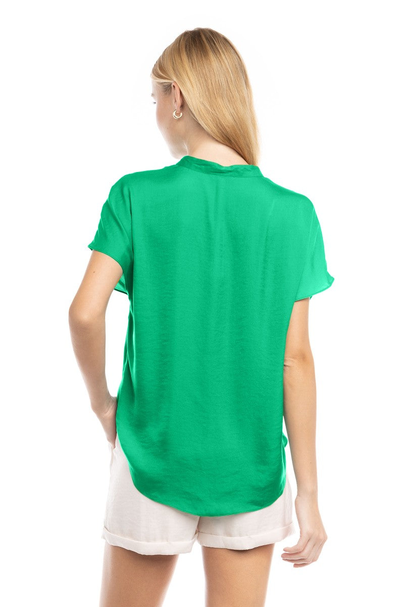 Mindy Top Jewel Tones-Short Sleeves-Vixen Collection, Day Spa and Women's Boutique Located in Seattle, Washington
