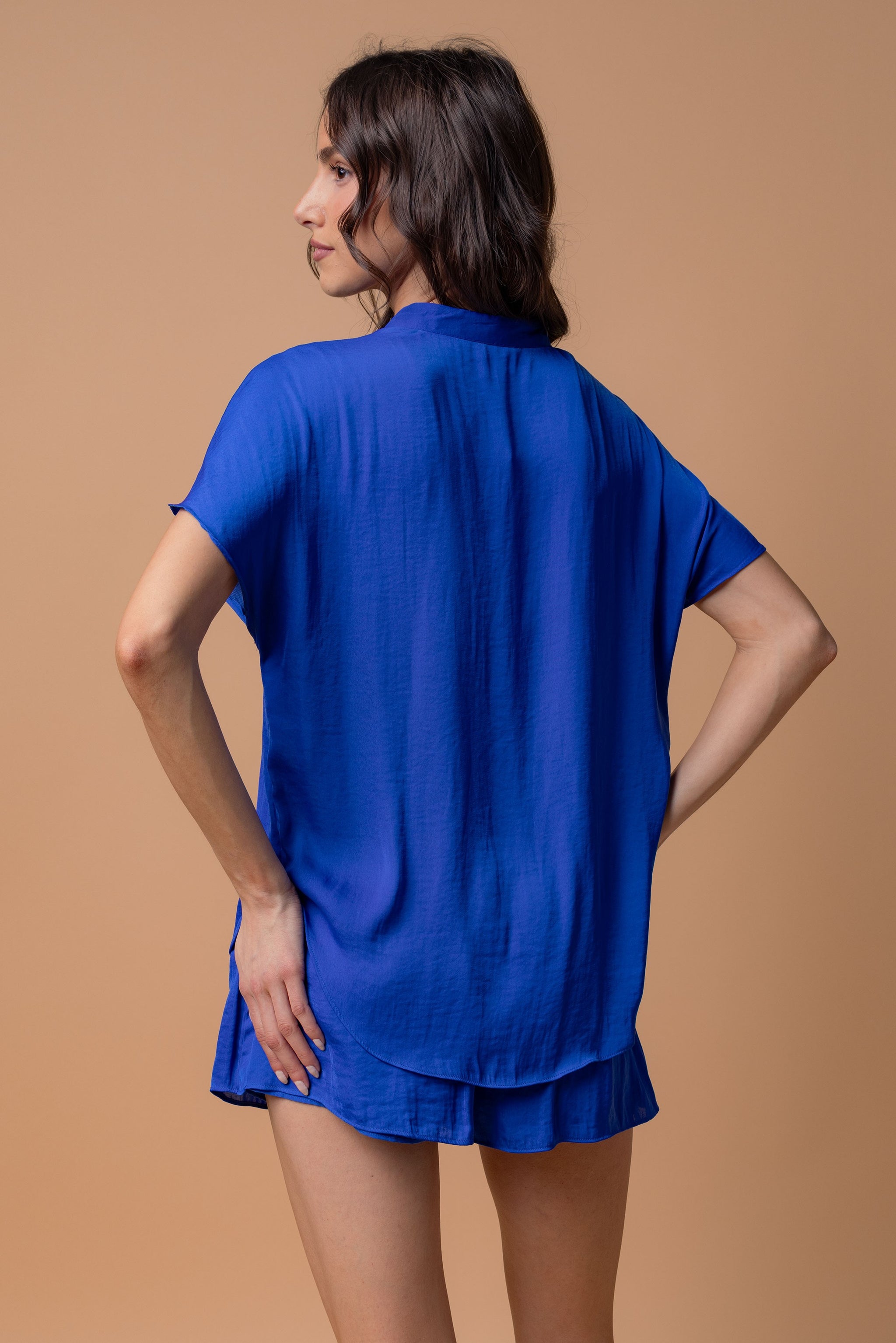 Mindy Top Jewel Tones-Short Sleeves-Vixen Collection, Day Spa and Women's Boutique Located in Seattle, Washington