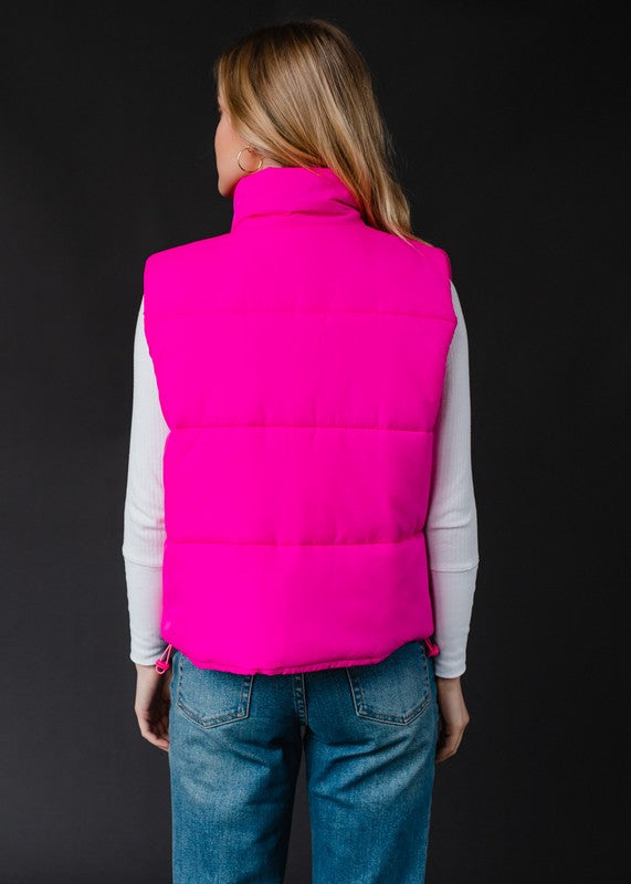 Lottie Puffer Vest-Vests-Vixen Collection, Day Spa and Women's Boutique Located in Seattle, Washington