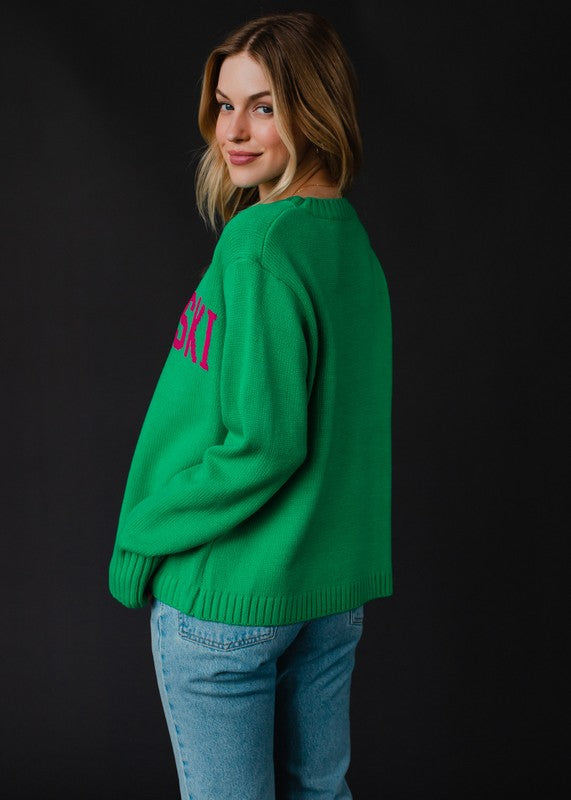 Apres Ski Sweater-Sweaters-Vixen Collection, Day Spa and Women's Boutique Located in Seattle, Washington