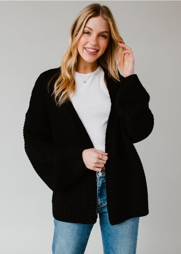 On the Slopes Knit Cardigan-Cardigans-Vixen Collection, Day Spa and Women's Boutique Located in Seattle, Washington