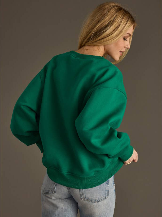 Lucky Charm Sweatshirt-Sweatshirts-Vixen Collection, Day Spa and Women's Boutique Located in Seattle, Washington