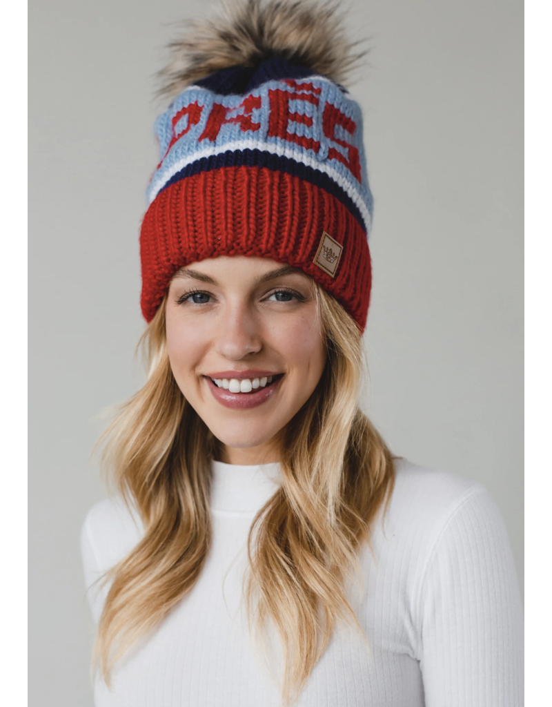 Pom Hat-Hats-Vixen Collection, Day Spa and Women's Boutique Located in Seattle, Washington