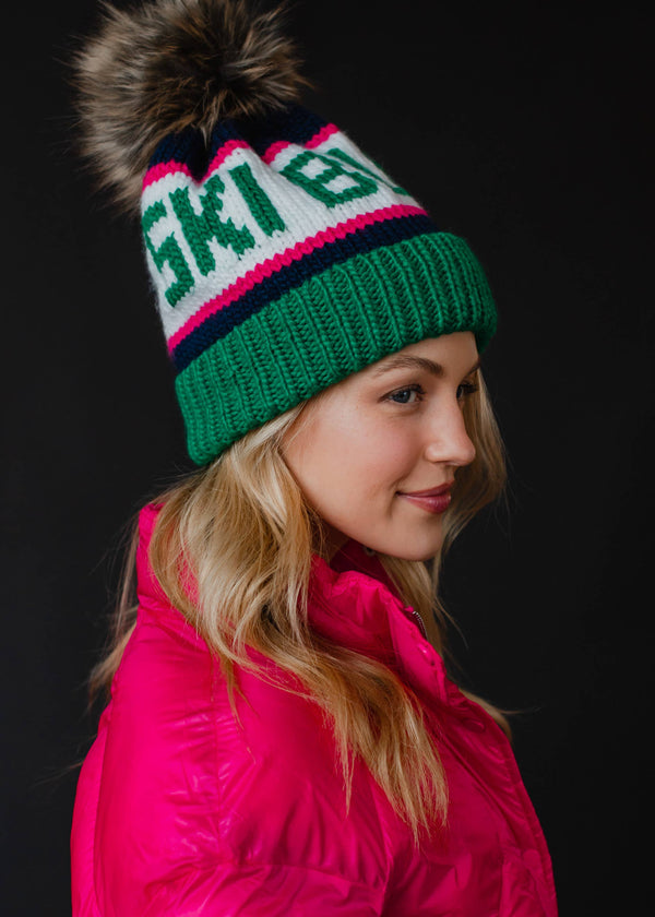 Pom Hat-Hats-Vixen Collection, Day Spa and Women's Boutique Located in Seattle, Washington