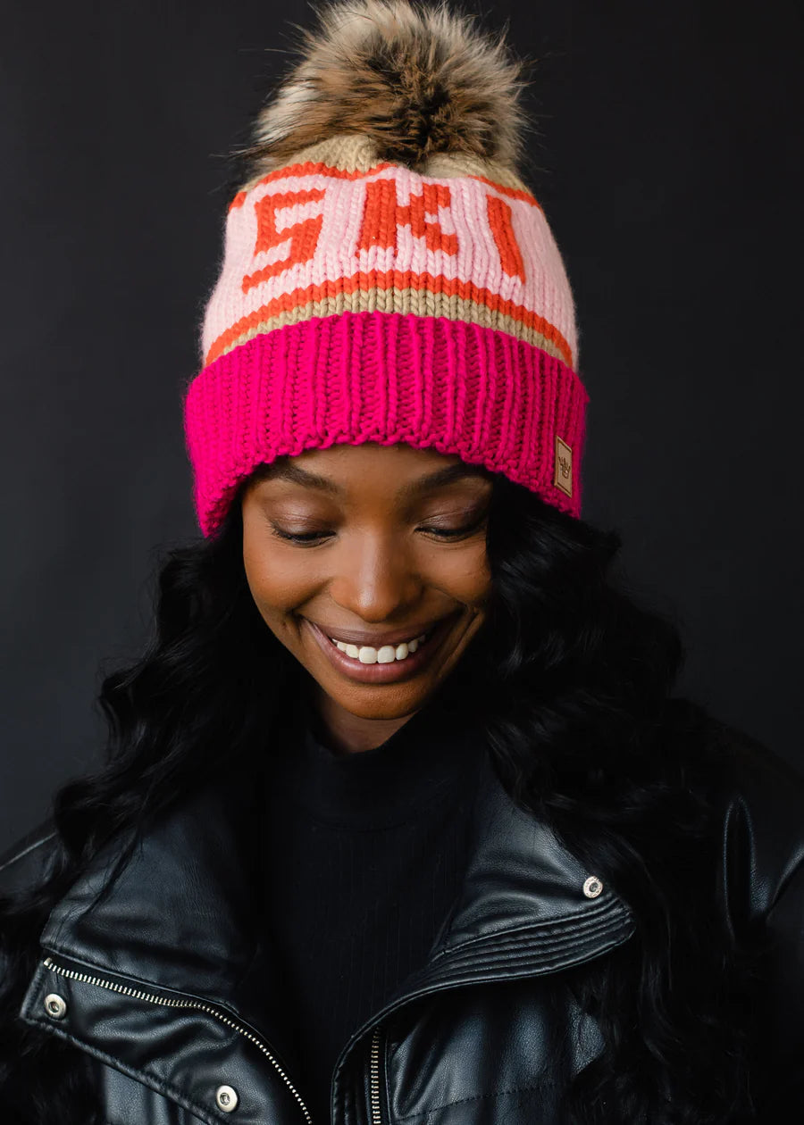 Pom Hat-Hats-Vixen Collection, Day Spa and Women's Boutique Located in Seattle, Washington