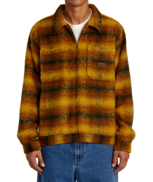 Chainmail Zip Flannel-Men's Outerwear-Vixen Collection, Day Spa and Women's Boutique Located in Seattle, Washington