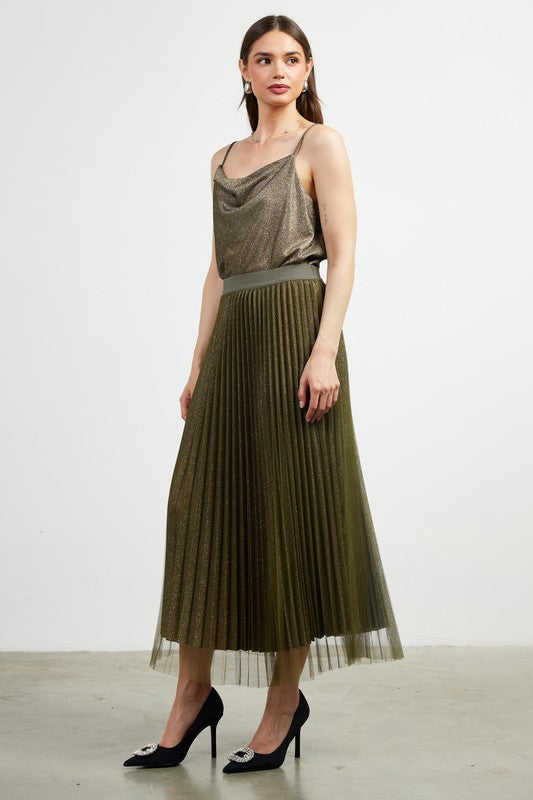 Celeste Midi Skirt-Skirts-Vixen Collection, Day Spa and Women's Boutique Located in Seattle, Washington