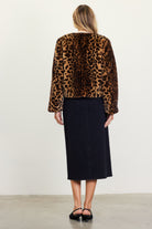 Vesper Faux Fur Jacket-Jackets-Vixen Collection, Day Spa and Women's Boutique Located in Seattle, Washington