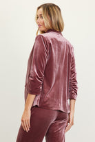 Charlize Velvet Blazer-Blazers-Vixen Collection, Day Spa and Women's Boutique Located in Seattle, Washington