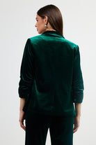 Charlize Velvet Blazer-Blazers-Vixen Collection, Day Spa and Women's Boutique Located in Seattle, Washington