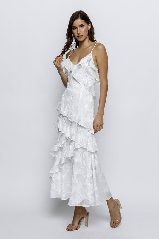 Talia Midi Dress-Dresses-Vixen Collection, Day Spa and Women's Boutique Located in Seattle, Washington