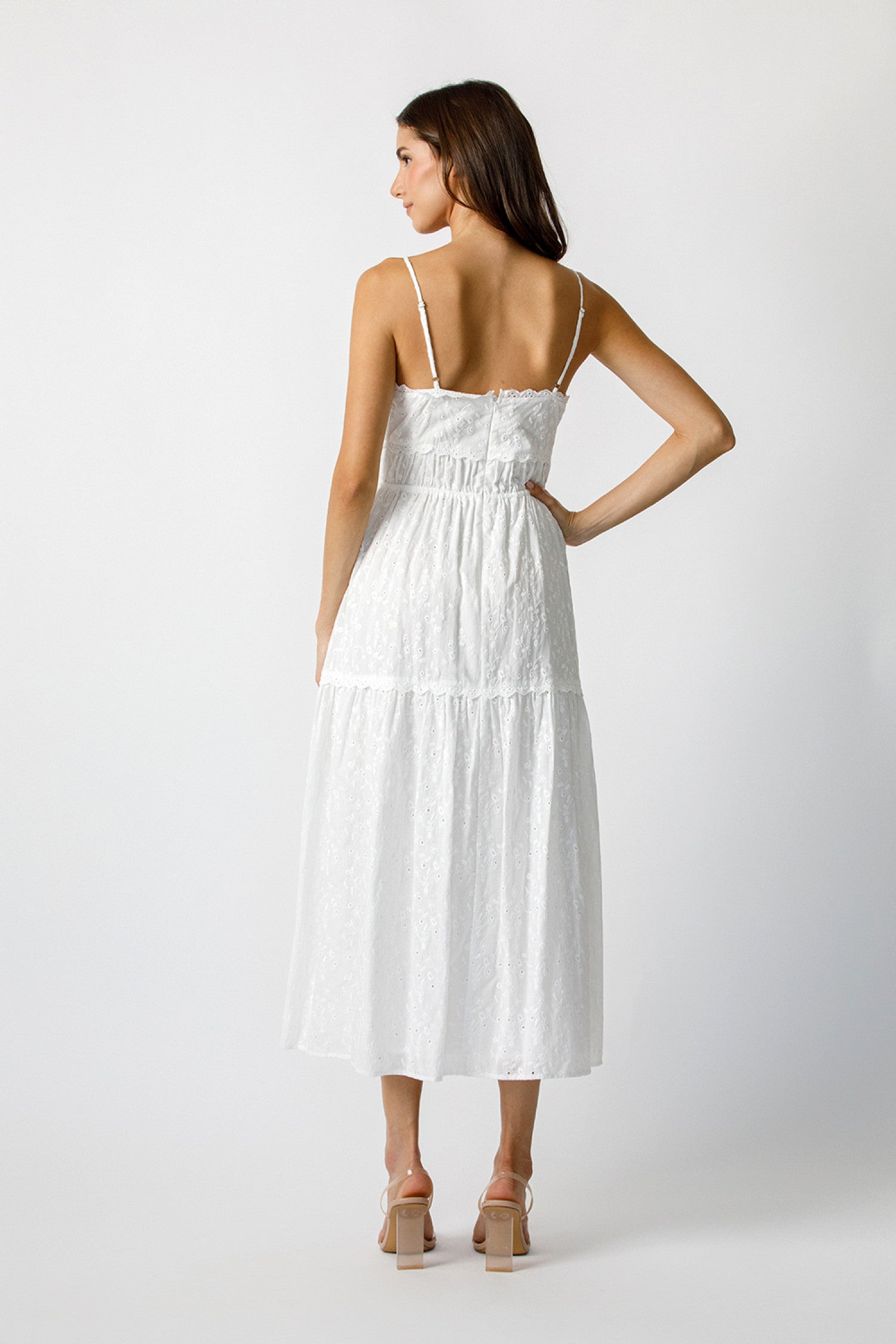 Alliana Eyelet Dress-Dresses-Vixen Collection, Day Spa and Women's Boutique Located in Seattle, Washington
