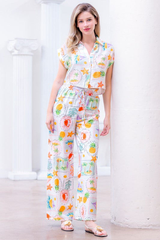 Island Bloom Set-Outfit Sets-Vixen Collection, Day Spa and Women's Boutique Located in Seattle, Washington