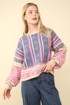 Amoria Knit Sweater-Sweaters-Vixen Collection, Day Spa and Women's Boutique Located in Seattle, Washington