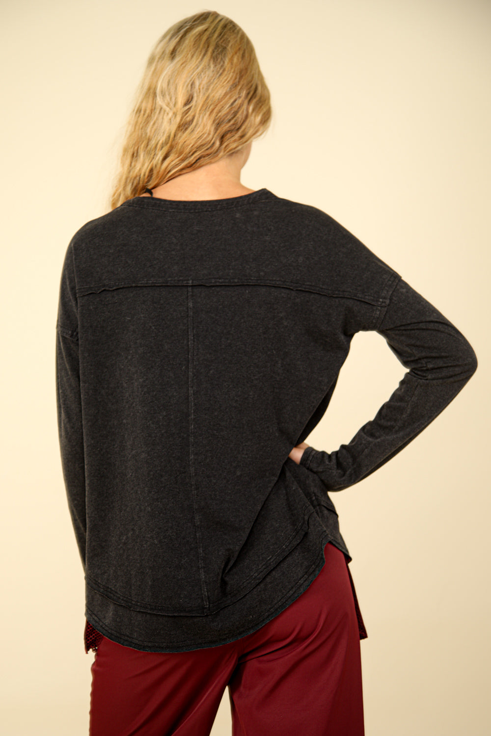 Valerie Knit Top-Long Sleeves-Vixen Collection, Day Spa and Women's Boutique Located in Seattle, Washington