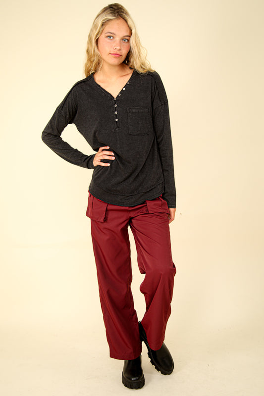 Valerie Knit Top-Long Sleeves-Vixen Collection, Day Spa and Women's Boutique Located in Seattle, Washington