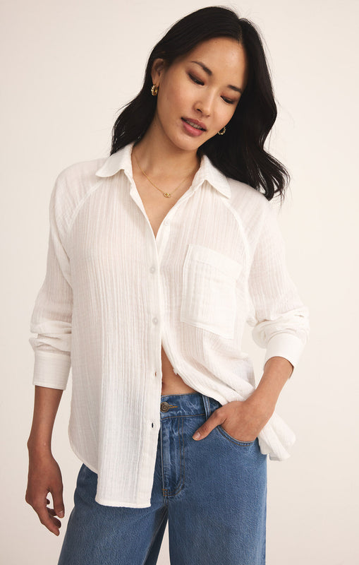 The Perfect Airy Top-Long Sleeves-Vixen Collection, Day Spa and Women's Boutique Located in Seattle, Washington