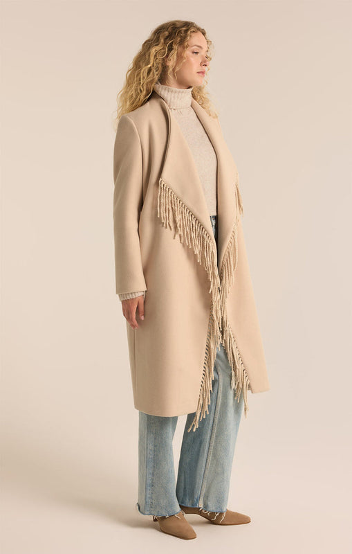 Alchemist Fringe Coat-Outerwear-Vixen Collection, Day Spa and Women's Boutique Located in Seattle, Washington