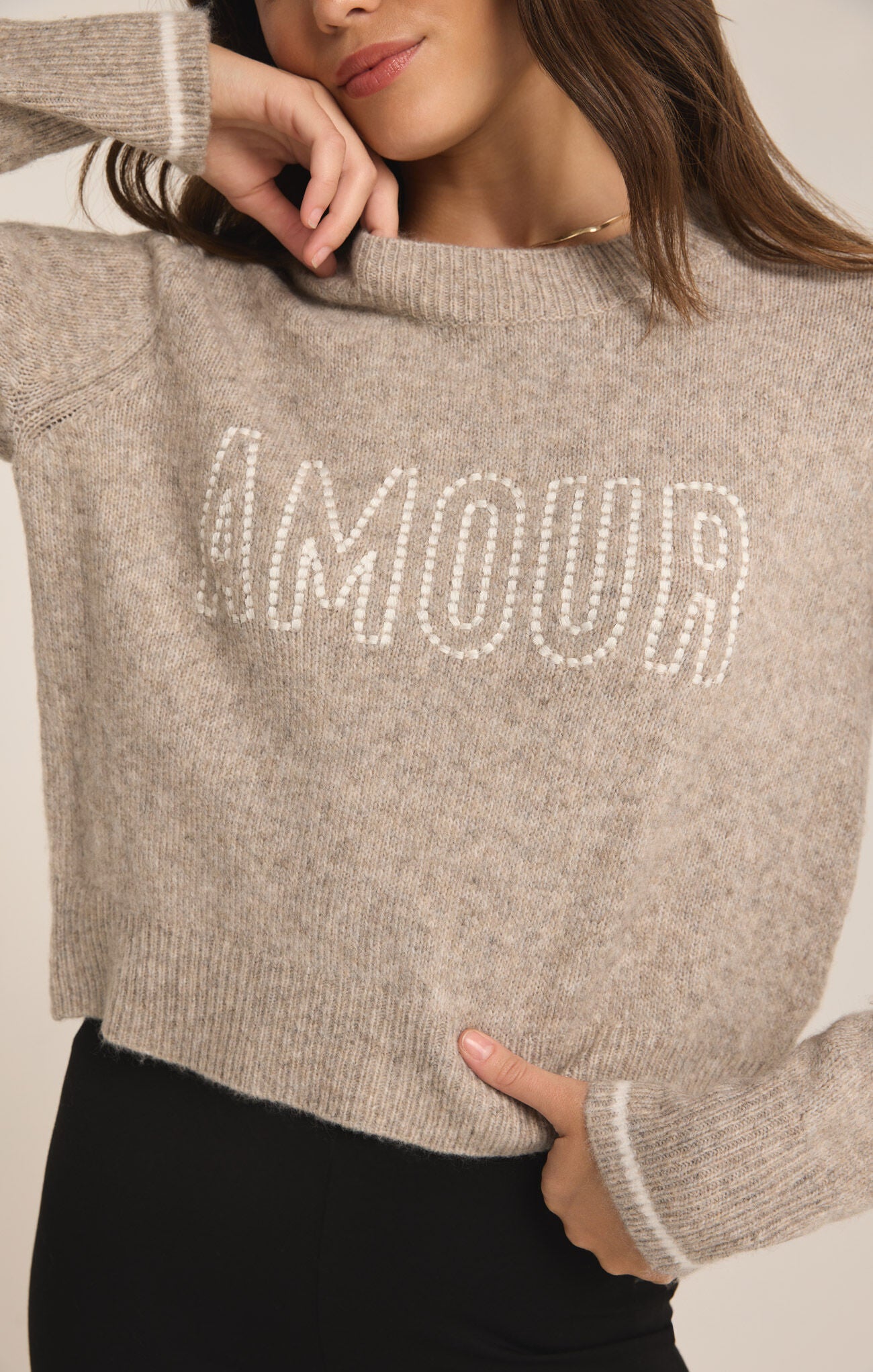 Amour Milan Sweater-Sweaters-Vixen Collection, Day Spa and Women's Boutique Located in Seattle, Washington