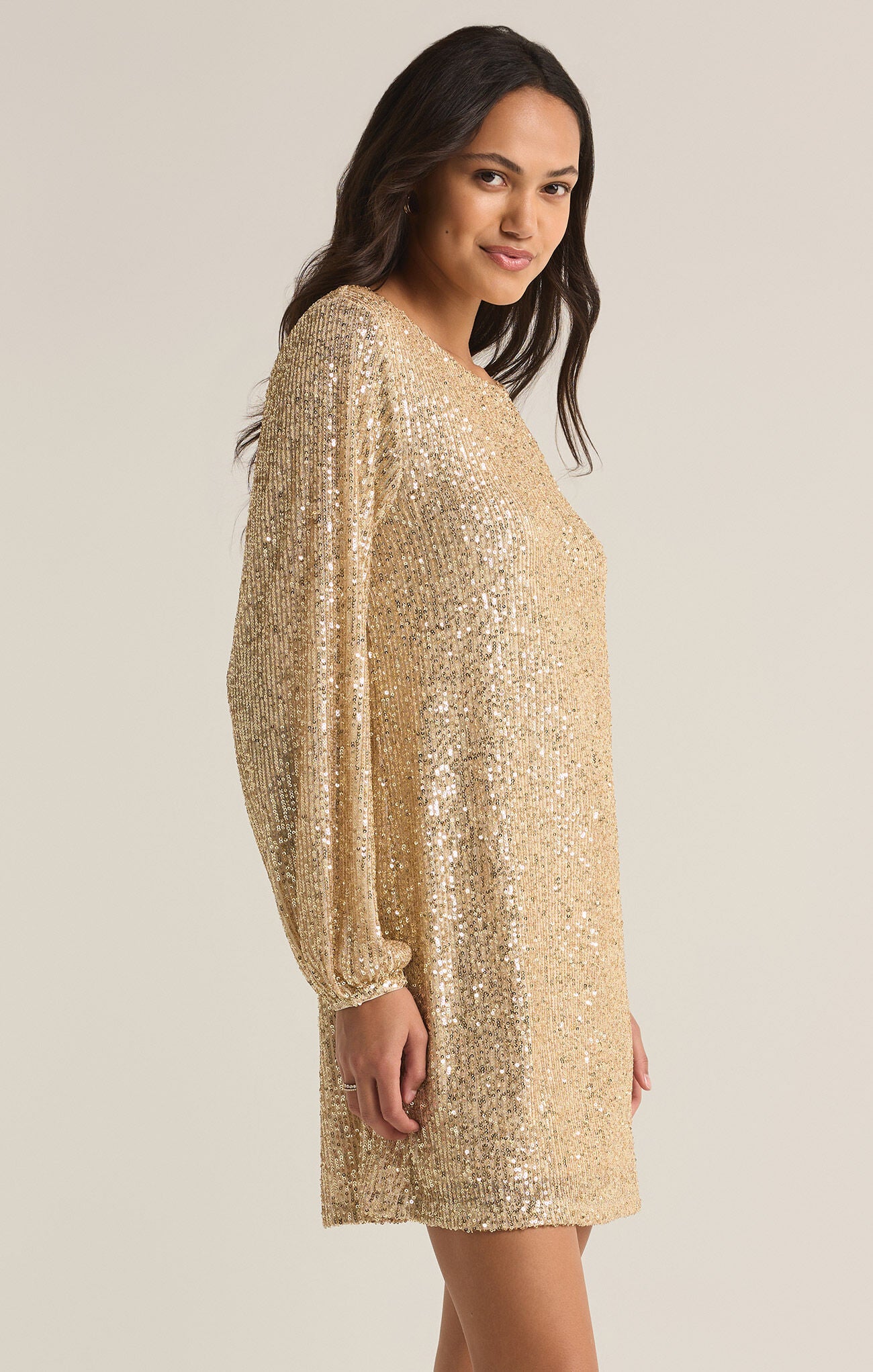 Andromeda Sequin Mini Dress-Dresses-Vixen Collection, Day Spa and Women's Boutique Located in Seattle, Washington