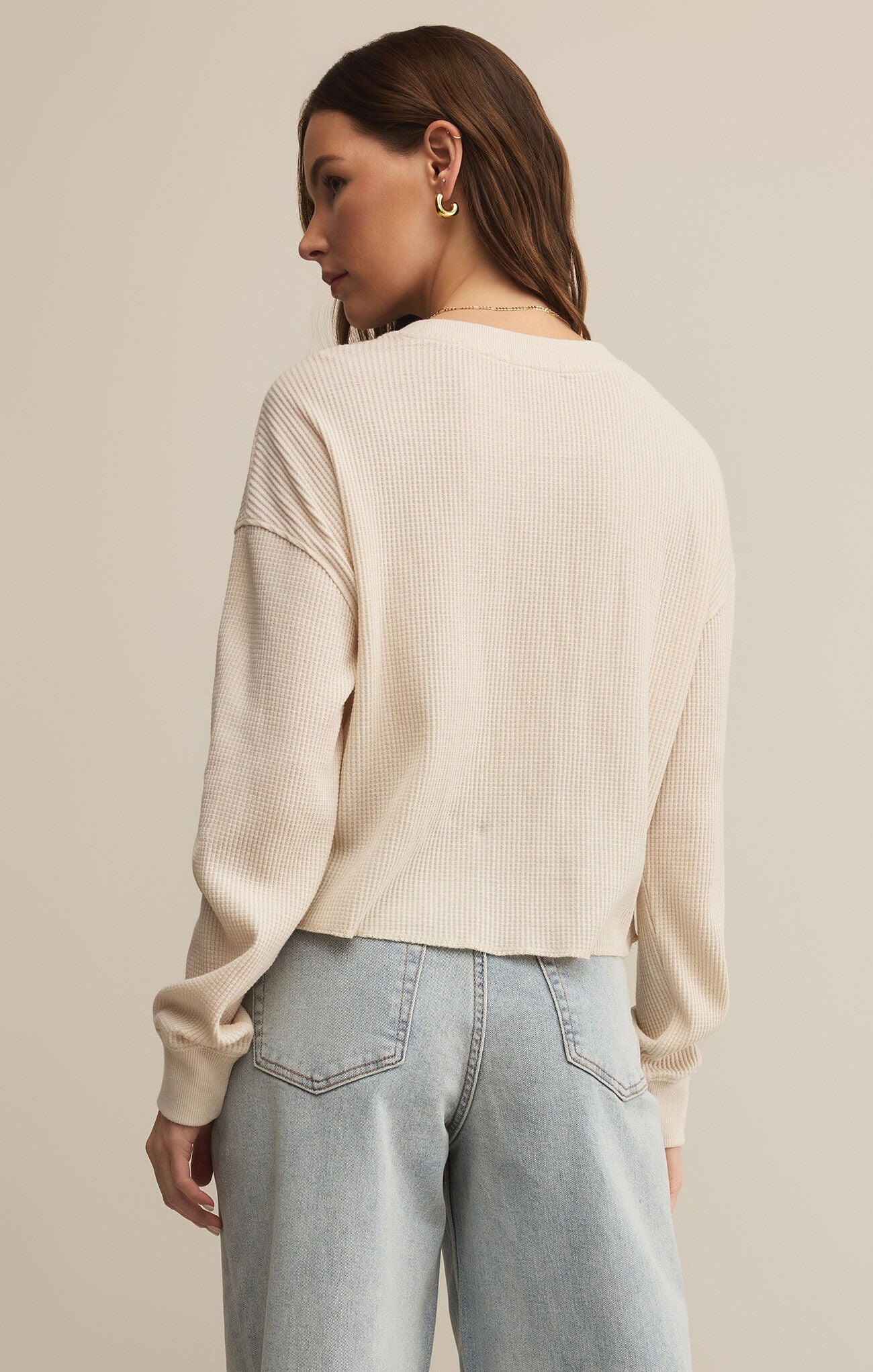 Angel Mini Thermal Top-Long Sleeves-Vixen Collection, Day Spa and Women's Boutique Located in Seattle, Washington