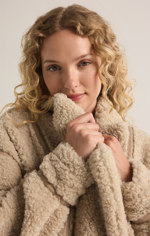 Ari Sherpa Coat-Jackets-Vixen Collection, Day Spa and Women's Boutique Located in Seattle, Washington