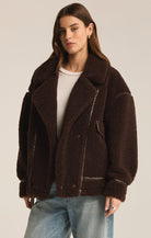 Ari Sherpa Coat-Jackets-Vixen Collection, Day Spa and Women's Boutique Located in Seattle, Washington